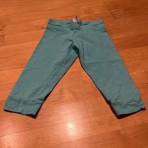 Zara Kids teal capri leggings